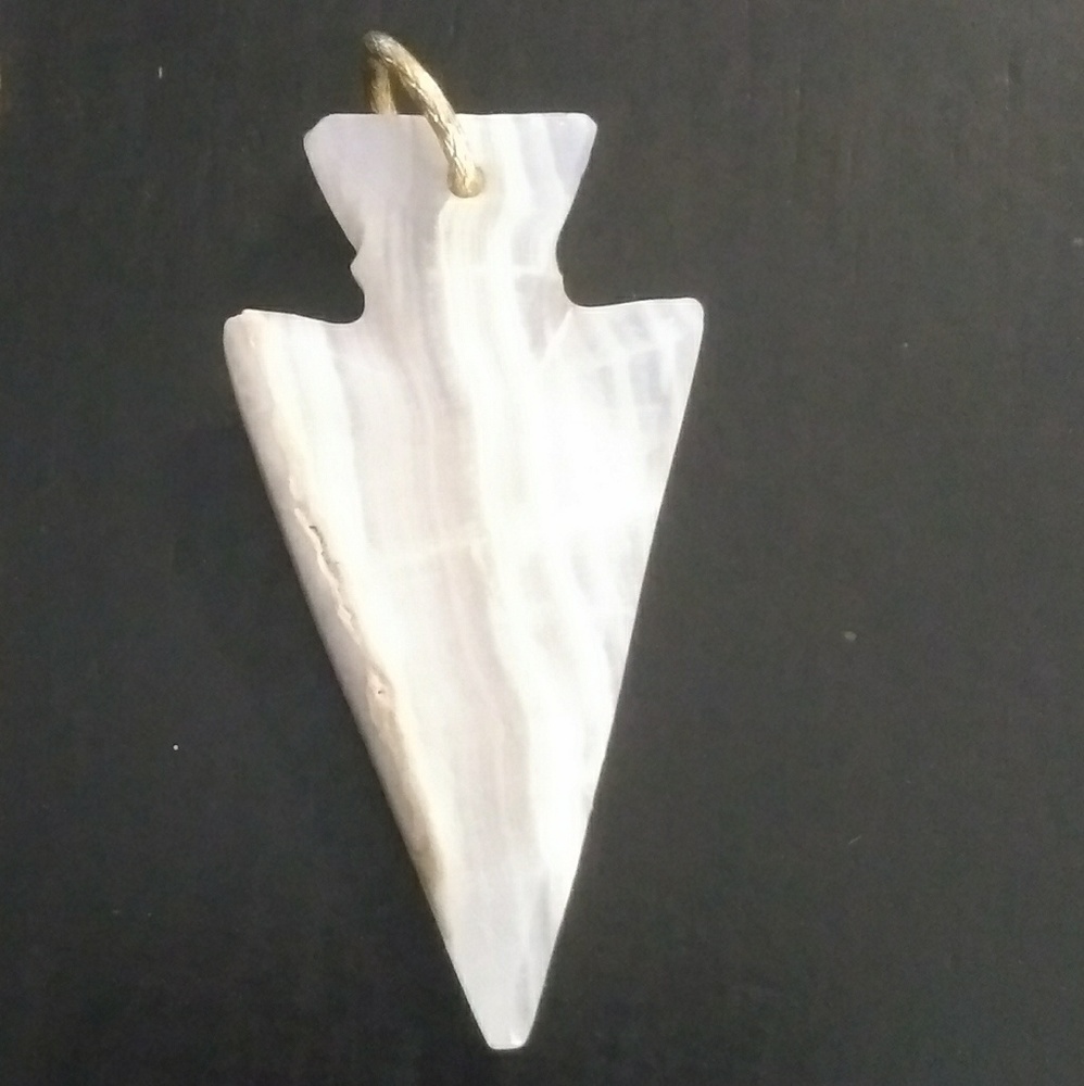 Quartz Arrowhead pendant